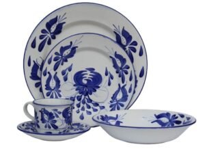 Puesto de vajilla Florelba Tradicional