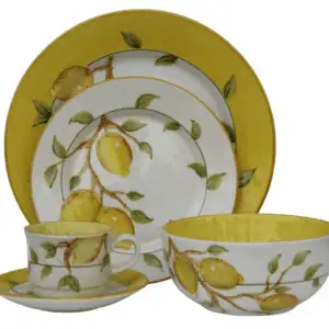 Puesto de vajilla Limones