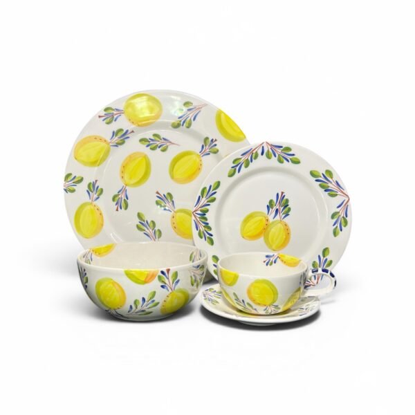 Puesto de vajilla Limonaria